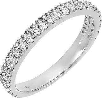 Carriere Jewelry Diamond Band Ring - 0.53ct. in 14K White Gold at Nordstrom Rack, Size 7.5