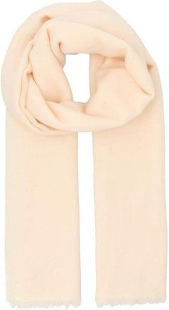 Faliero Sarti White Wool Womens Scarf