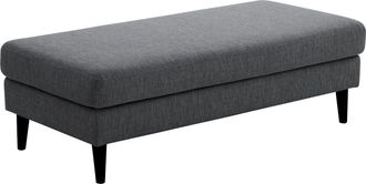 Atlantic Home Collection Hocker »Rekvik« XXL-Hocker, mit Massivholzfüssen, passend zur Rekvik-Serie