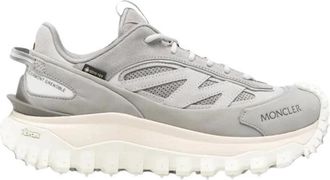 Moncler Schoenen - Heren - Sneakers - Grijs - 43 EU - Schoenen