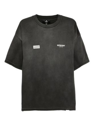 Represent x Oasis Owners Club T-shirt - men - Cotton - M - Grey