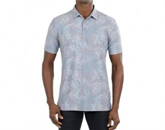 Travis Mathew Patio Time Golf Polo In Heather Medium Grey