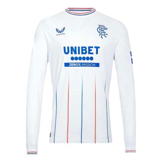 Castore Rangers FC uittenue voor heren 2023/2024 (Briljant wit)