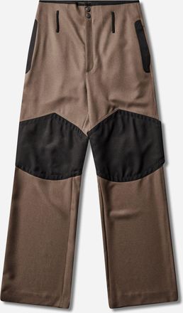Kiko Kostadinov Men s Orvos Trousers Sepia / Coal Black