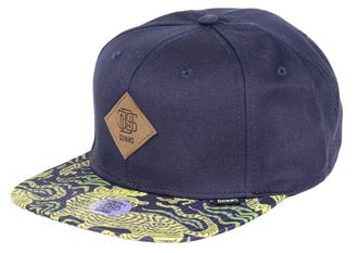 Djinns 6p Snapback Cap Cp Asian Tiger Navy - One-Size