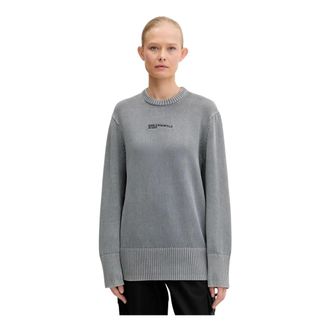 Karl Lagerfeld Dames, Truien, Grijs, Maat: XS Katoen