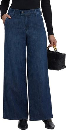 NYDJ Nydj Petite Mona Louvre Sapphire Wide Leg Jean