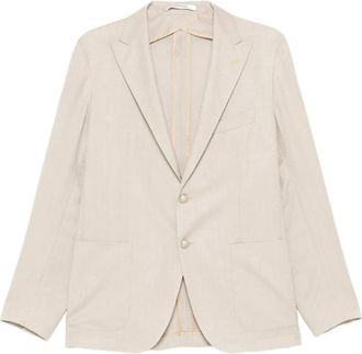 Tagliatore Blazer - Heren - Blazers - Beige - L - Jassen