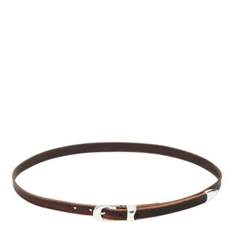 Our Legacy Cintur&oacute;n de 2 CM - Accessories - Hombre - Marr&oacute;n - 100 CM