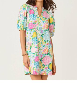 Lilly Pulitzer Carey Mini Dress In Multi Lilly Garden