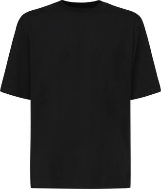 Ermenegildo Zegna Zwart T-shirt - Heren - T-shirts - Zwart - M - Katoen - Tops