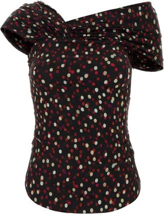 Isabel Marant Multicolour Polka Dot Print Top