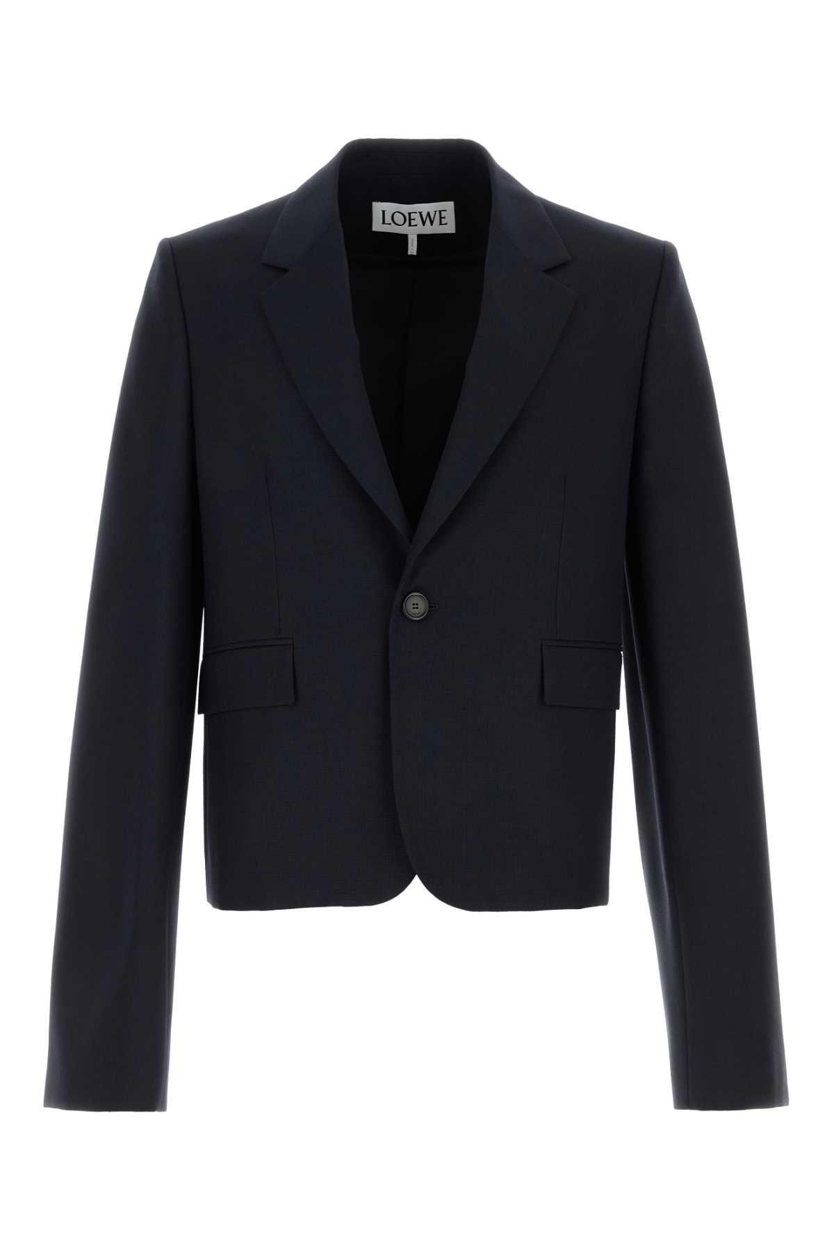 ジャケット Loewe Loewe Single-Breasted Jacket In Wool LOEWE Wool-Blend Single-Breasted Jacket | Harrods US