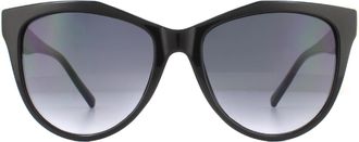 Guess Zonnebril GG1160 01B Glanzende Zwarte Rookverloop