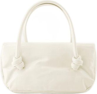 Jil Sander Knot Shoulder Bag Beige