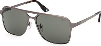 BMW BW0069-H 09N Mens Sunglasses Gunmetal Size 59