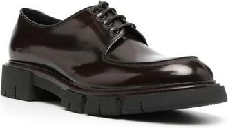 Fratelli Rossetti Zakelijke Platte Schoenen - Heren - Nette schoenen - Rood - 40 EU - Leer - Schoenen