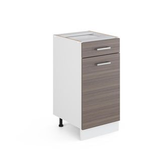 Vicco Mueble Bajo De Cocina R-line, Gris, 40 Cm Sin Encimera