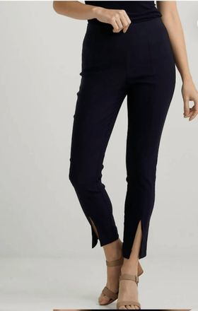 Joseph Ribkoff Front Splits Trousers In Navy