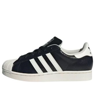 adidas (WMNS) adidas Superstar II Black Off White JS4014