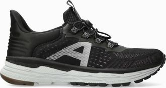 Mephisto Mens Acadius Shoes In Black Mesh