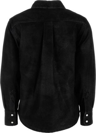 Isabel Marant Womens Karima Shirt Black Polyurethane Viscose