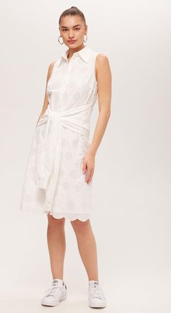 Trina Turk Rally Sleeveless Shirt Dress