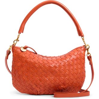 Clare Vivier Medium Petit Moyen Woven Leather Messenger Bag in Saltillo at Nordstrom