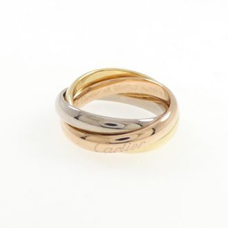 Cartier Yellow Gold (18K) Pink Gold (18K) White Gold (18K) Band Ring (Pre-Owned)