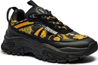 Versace Jeans Couture Sneakers Black And Gold