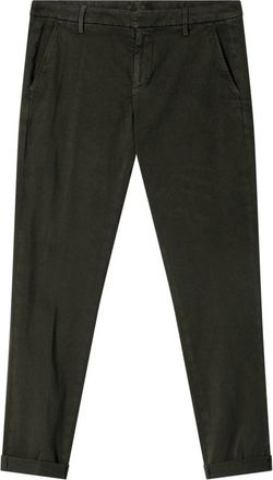 Dondup Pantaloni Chino - - Trousers - Uomo - Verde - W33