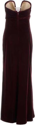 Giorgio Armani Grape Velvet Dress - Purple