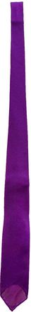 Thom Sweeney Purple silk knitted tie