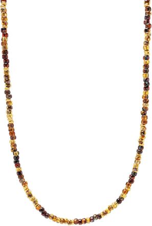 Nialaya Collana Miyuki con perline - Oro