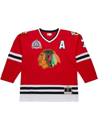 Mitchell & Ness NHL Dark Blackhawks 1991 Chris Chelios jersey - men - Polyester - L - Red