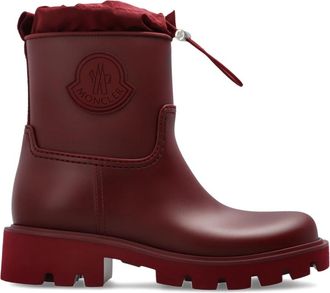 Moncler Kickstream Rubber Boots - Dames - Regenlaarzen - Rood - 41 EU - Schoenen