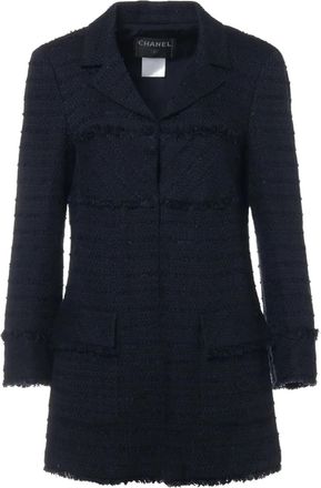 Chanel Cappotto in tweed - Blu