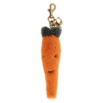 Coach Shearling Carroty Bag Charm