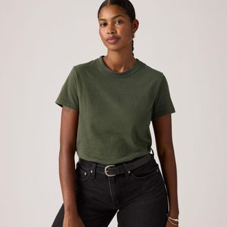 Levi's Favorite Slub Tee - Womens - XS - Green