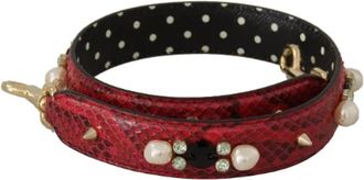 Dolce & Gabbana Pre-owned Leather home-office - Dames - Vintage Accessoires - Rood - ONE Size - Leer - Vintage