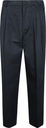 Amaranto Pantalone Cuciture Laterali - Heren - Nette broeken - Zwart - L - Broeken
