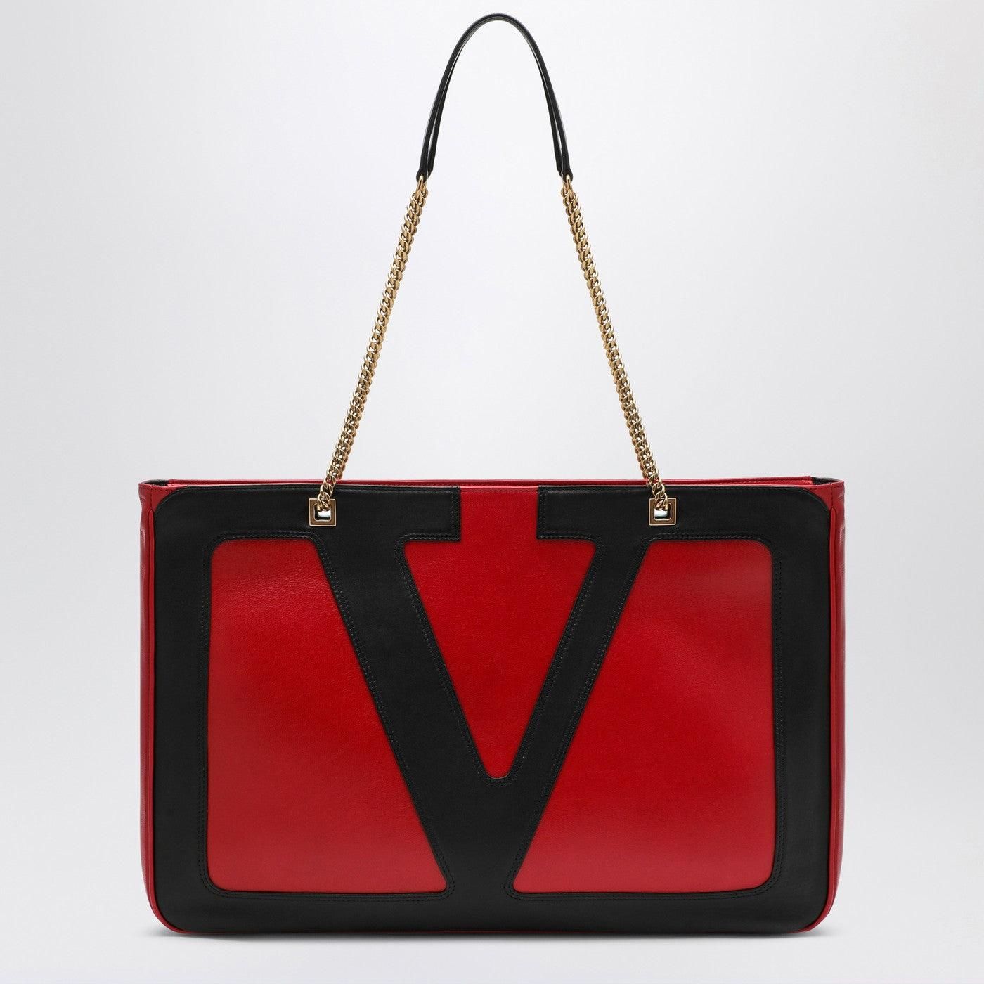 最終SALE! RED VALENTINO body bag Valentino Garavani VLogo Walk Large Crossbody Bag Red Calf