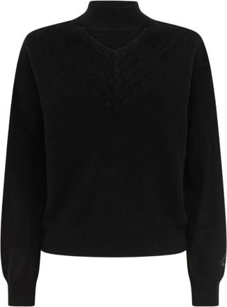 Blugirl Mujer, Jerseys, Negro, Talla: M