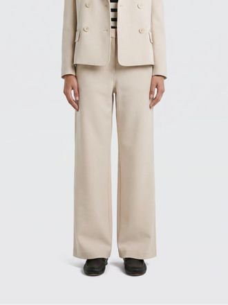 Max Mara S Max Mara Pantaloni a gamba larga in misto cotone