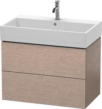 Duravit Duravit - Mueble Bajo Encimera L-cube, De Pared, 2 Cajones, 78,4 X