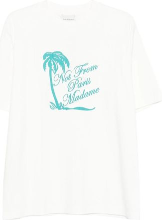 Dr&ocirc;le de Monsieur Slogan Palmiers T-shirt