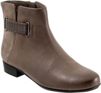Trotters Maxwell Bootie in Grey/Grey Suede at Nordstrom, Size 10.5