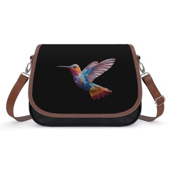 Generic Colorful Hummingbird Fashion Womens Crossbody Bags Novelty Handbag Shoulder Bag Purse