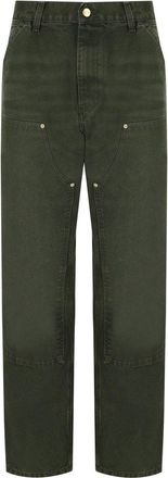 Carhartt Work in Progress PANTALONE DOUBLE KNEE VERDE OLIVA CARHARTT WIP