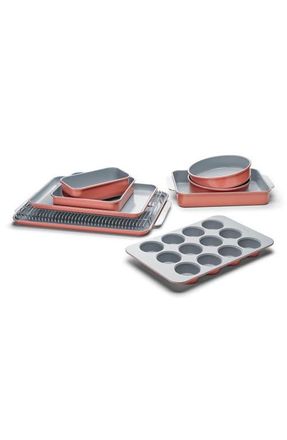 Caraway 11-Piece Nontoxic Ceramic Bakeware Set in Perracotta at Nordstrom